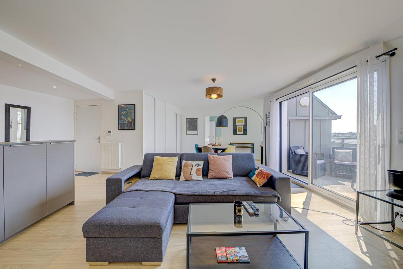 Апартаменти Le Maginot, T4 De Standing, Terrasse Et Parking Ренн Екстер'єр фото