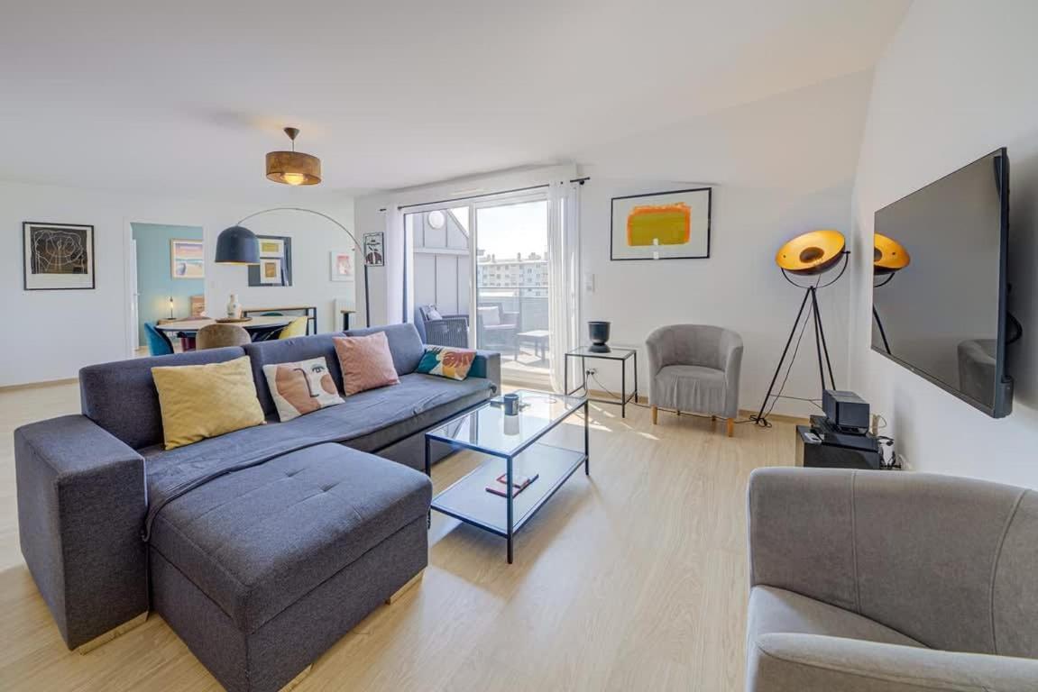 Апартаменти Le Maginot, T4 De Standing, Terrasse Et Parking Ренн Екстер'єр фото